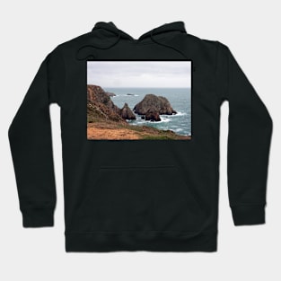 Alderney coastline, Channel Islands Hoodie